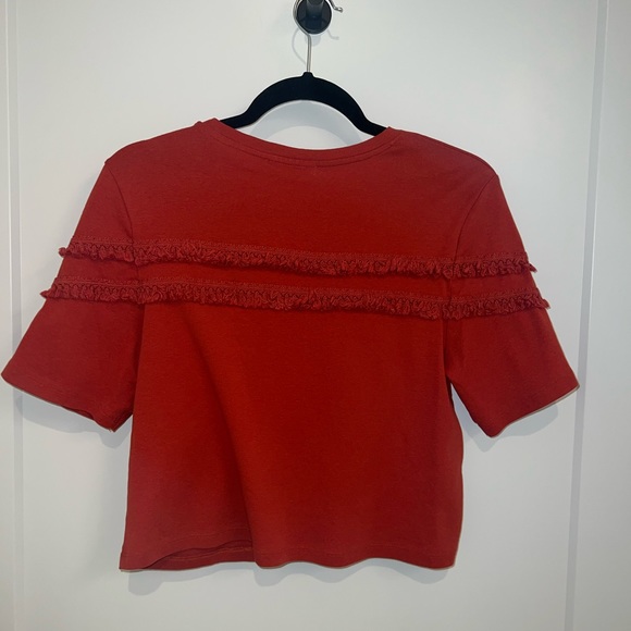 Mango-Brand Crop Tee - Picture 2 of 2